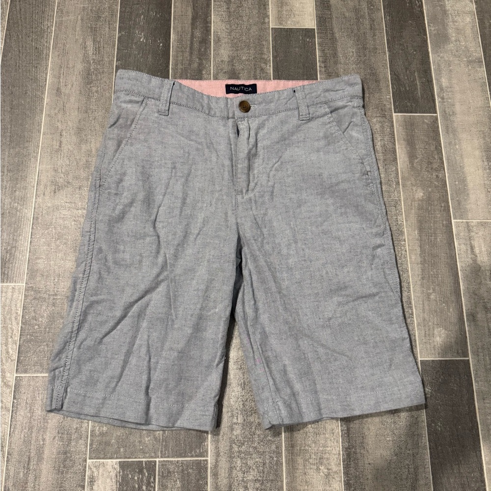 Nautica Gray Shorts with Pink Lining